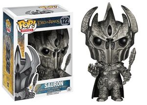 EL SEÑOR DE LOS ANILLOS FIGURA 10 CM SAURON VINYL POP                      