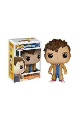 DOCTOR WHO FIGURA 10 CM 10 TH DOCTOR VINYL POP                             
