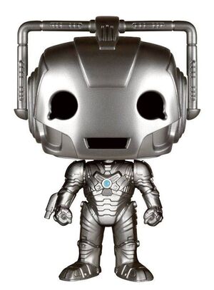 DOCTOR WHO FIGURA 10 CM CYBERMAN VINYL POP                                 