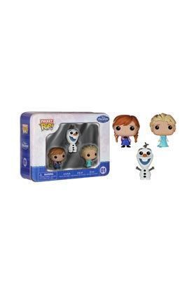 FROZEN CAJA HOJALATA 3 FIGURAS 3.75 CM POCKET POP TINS                     