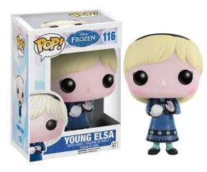 FROZEN FIGURA 9 CM ELSA JOVEN VINYL POP                                    