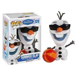 FROZEN POP VINYL FIG 9CM SUMMER OLAF                                       