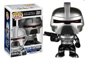 BATTLESTAR GALACTICA FIGURA POP TELEVISION VINYL CYLON CENTURION 9CM       