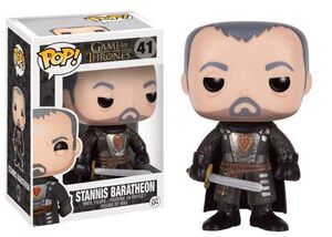 JUEGO DE TRONOS FIGURA 9 CM STANNIS BARATHEON VINYL POP                    
