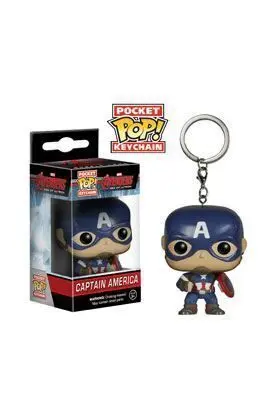CAPITAN AMERICA LLAVERO FIG 4 CM POCKET POP LOS VENGADORES AGE OF ULTRON   