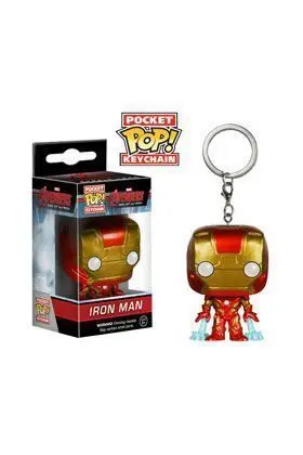 IRON MAN LLAVERO FIG 4 CM POCKET POP AVENGERS AGE OF ULTRON                
