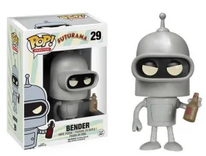 FUTURAMA FIGURA 10 CM BENDER VINYL POP                                     