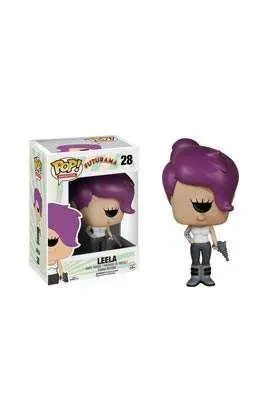 LEELA FIGURA 10 CM VINYL POP FUTURAMA                                      