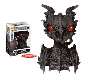 THE ELDER SCROLLS SKYRIM FIGURA 15.30 CM VINYL POP ALDUIN THE WORLDEATER   