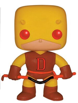 DAREDEVIL CABEZON 10 CM YELLOW DAREDEVIL LIMITED EDITION MARVEL            