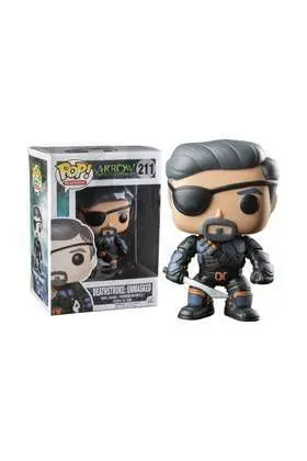 ARROW FIGURA 10 CM DEATHSTROKE UNMASKED VINYL POP                          