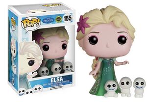 FROZEN FEVER FIGURA 10 CM ELSA VINYL POP                                   