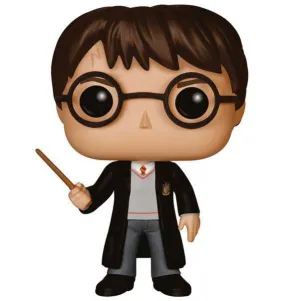 HARRY POTTER FIG 9CM  POP HARRY CON VARITA                                 