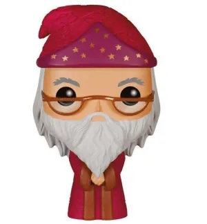 HARRY POTTER CABEZON 10 CM ALBUS DUMBLEDORE VINYL POP MOVIES               