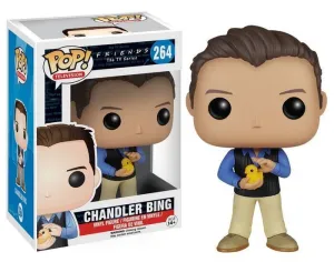 FRIENDS FIGURA 9 CM CHANDLER BING VINYL POP                                