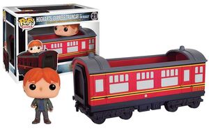 HARRY POTTER HOWARTS EXPRESS Y RON FIG 10 CM + 12X15 CM VINYL POP          