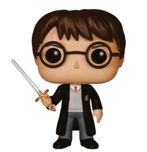 HARRY POTTER VINYL POP FIG 9 CM HARRY POTTER CON ESPADA                    