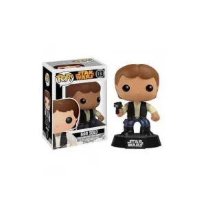 STAR WARS FIGURA 9 CM HAN SOLO VINYL POP                                   