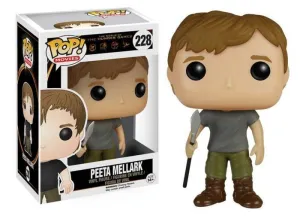 LOS JUEGOS DEL HAMBRE FIGURA 9 CM PEETA MELLARK VINYL POP                  