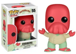 FUTURAMA FIGURA 9 CM ZOIDBERG VINYL POP                                    