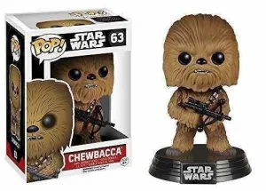 STAR WARS EPISODIO VII FIGURA VINYL POP CHEWBACCA 10 CM                    