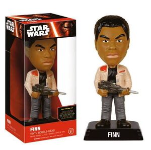 STAR WARS EPISODIO VII CABEZON 15 CM FINN WACKY WOBBLER                    