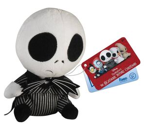 PESADILLA ANTES DE NAVIDAD PELUCHE MOPEEZ 12 CM JACK SKELLINGTON           