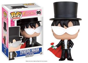 SAILOR MOON FIGURA 9 CM TUXEDO MASK VINYL POP                              