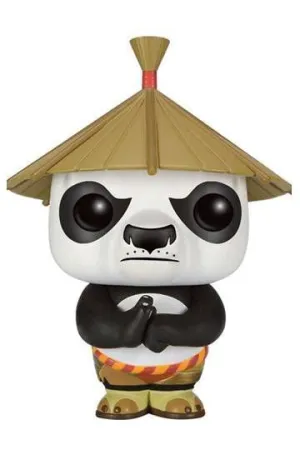 KUNG FU PANDA FIGURA 9 CM PO CON SOMBRERO VINYL POP                        