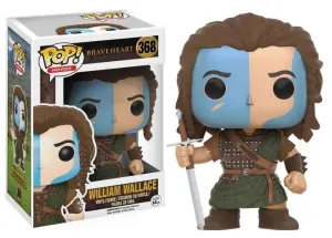 BRAVEHEART FIG 9 CM WILLIAM WALLACE VINYL POP                              