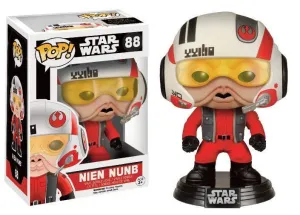 STAR WARS EPISODIO VII FIGURA 10 CM NIEN NUNB CON CASCO EDICION LTD POP    