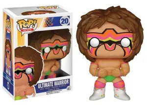 WWE WRESTLING POP VINYL FIG 9CM ULTIMATE WARRIOR                           