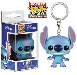 LILO & STITCH LLAVERO POCKET POP! VINYL STITCH 4 CM                                      