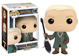 HARRY POTTER FIGURA 10 CM DRACO MALFOY (QUIDDITCH) VINYL POP               