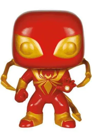 SPIDERMAN POP VINYL IRON SPIDER 9CM                                        