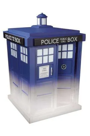 DOCTOR WHO FIGURA 15 CM MATERIALISING TARDIS VINYL POP                     