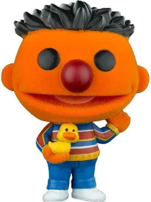BARRIO SESAMO FIG 10 CM ERNIE (FLOCKED) VINYL POP                          