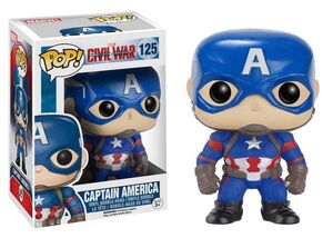 CAPITAN AMERICA CIVIL WAR FIGURA 10 CM CAPITAN AMERICA VINYL POP           