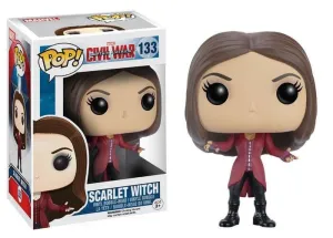 SCARLET WITCH CABEZON 10 CM MARVEL CIVIL WAR VINYL POP!                    