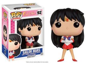 SAILOR MOON FIGURA 9 CM SAILOR MARS VINYL POP                              