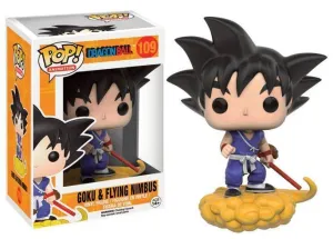 DRAGON BALL Z FIG 10CM VINYL POP GOKU Y NUBE KINTON                        