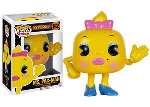 PAC-MAN FIGURA 8 CM MS PAC-MAN VINYL POP                                   