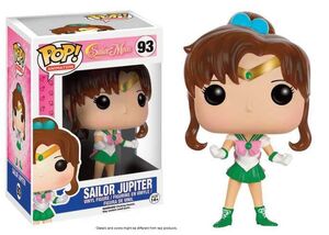 SAILOR MOON FIGURA 9 CM SAILOR JUPITER VINYL POP                           