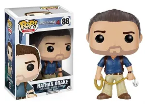 UNCHARTED 4 FIGURA 10 CM NATHAN DRAKE VINYL POP                            