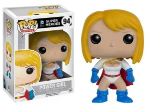 POWER GIRL FIGURA 10 CM VINYL POP MARVEL COMICS                            