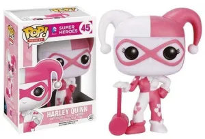 BATMAN ARKHAM KNIGHT FIGURA 9 CM HARLEY QUINN PINK VINYL POP               