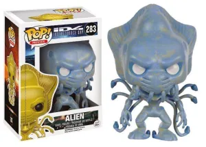 INDEPENDENCE DAY FIGURA 10 CM ALIEN OJOS BLANCOS VINYL POP                 