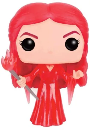 JUEGO DE TRONOS FIG 9CM VINYL POP TRANSLUCENT MELISANDRE                   