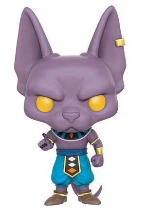 DRAGON BALL Z FIGURA 9 CM BEERUS VINYL POP                                 