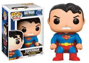 BATMAN THE DARK KNIGHT RETURNS FIGURA 9 CM SUPERMAN VINYL POP              